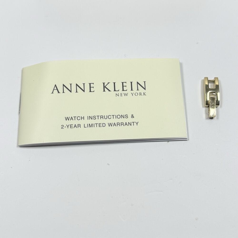 Anne Klein New York Ladies Green Malachite Bracelet And Watch Set 12/7752MAST - Picture 5 of 6